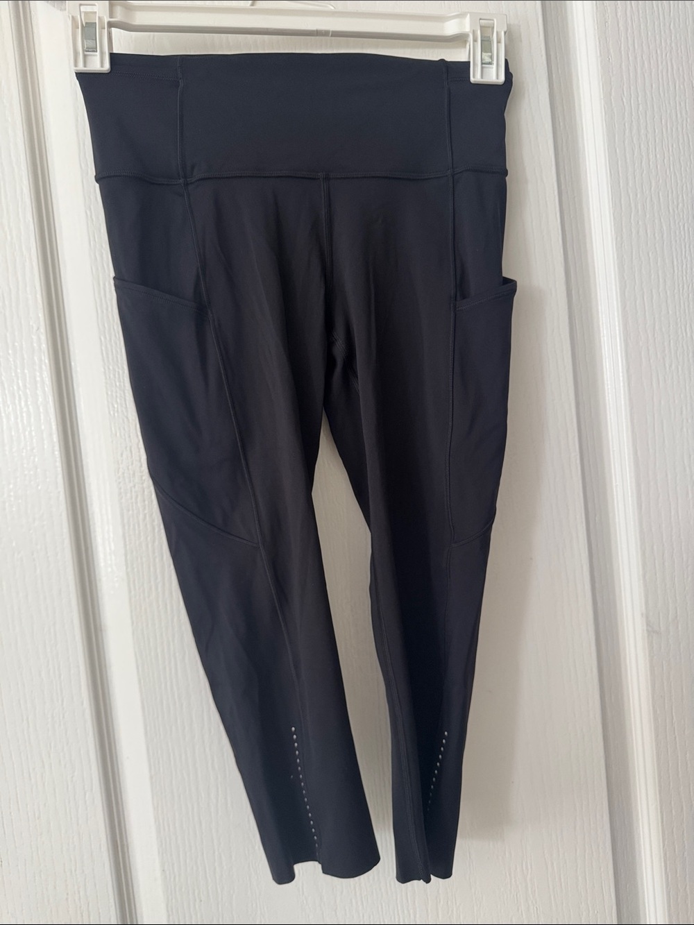 lululemon athletica Black Kids Leggings with Side Pockets
